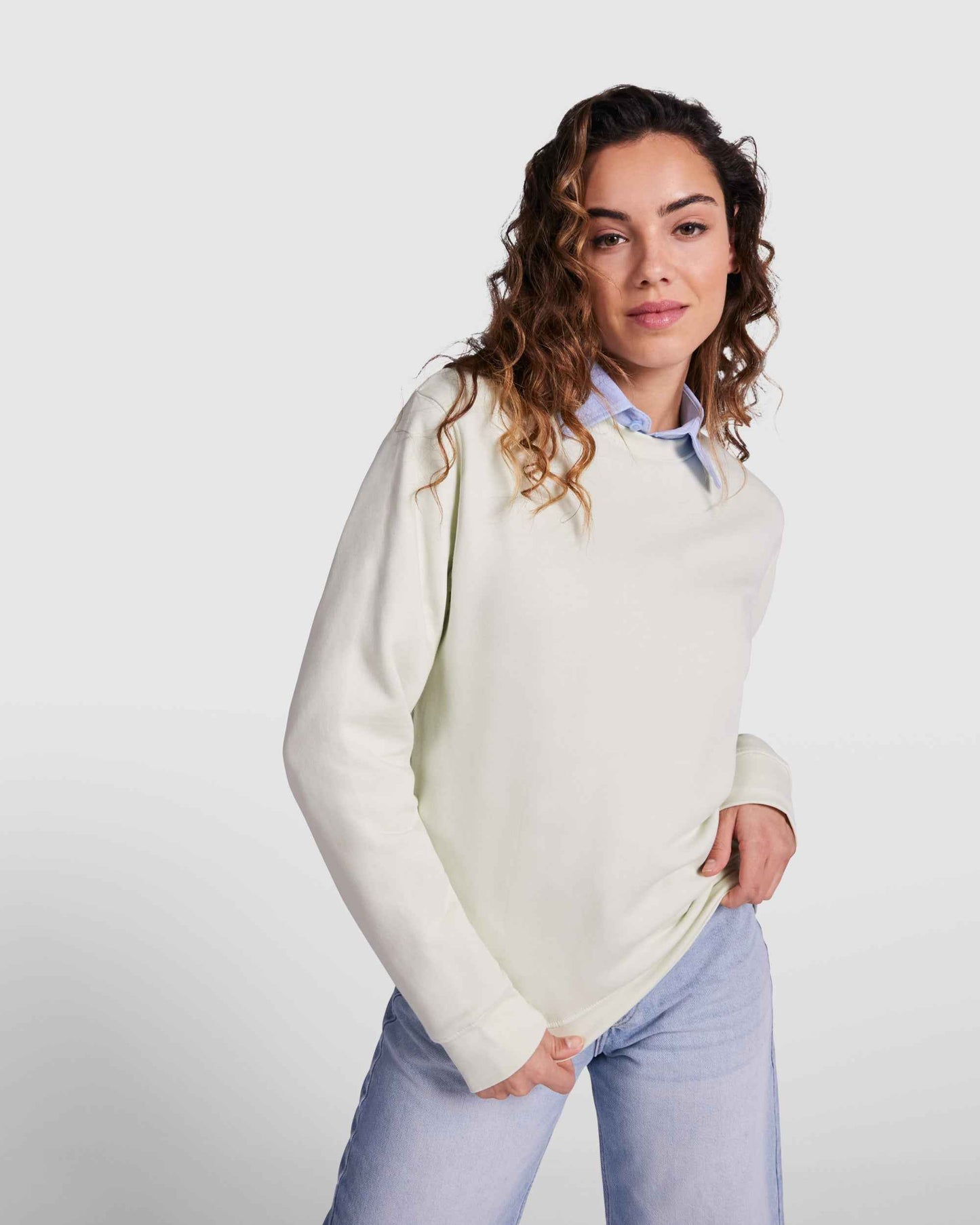Sweat-shirt unisexe enfant personnalisable 'Clasica' 280 gr/m² - Flock élite