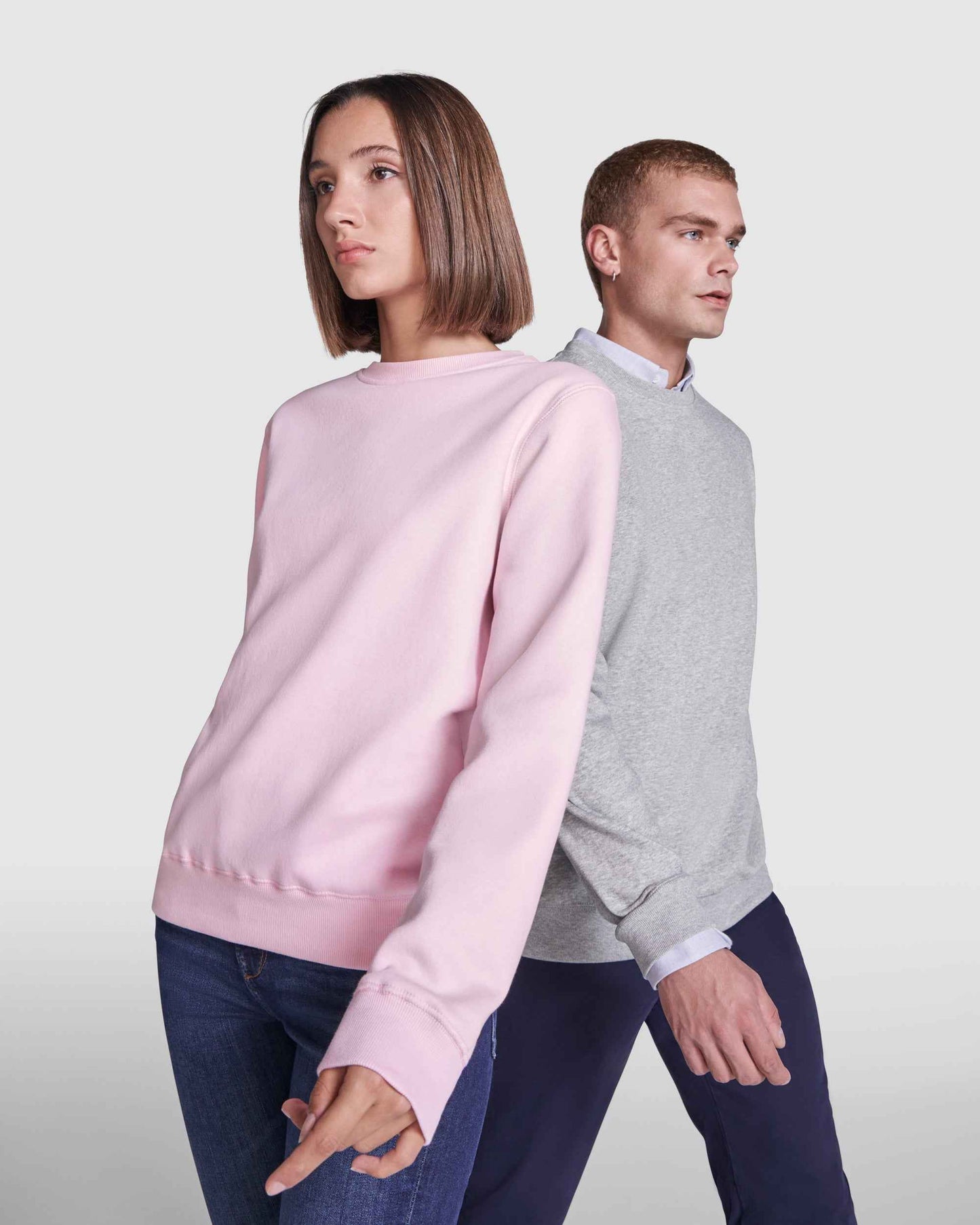Sweat-shirt unisexe personnalisable 'Batian' ECO - Flock élite