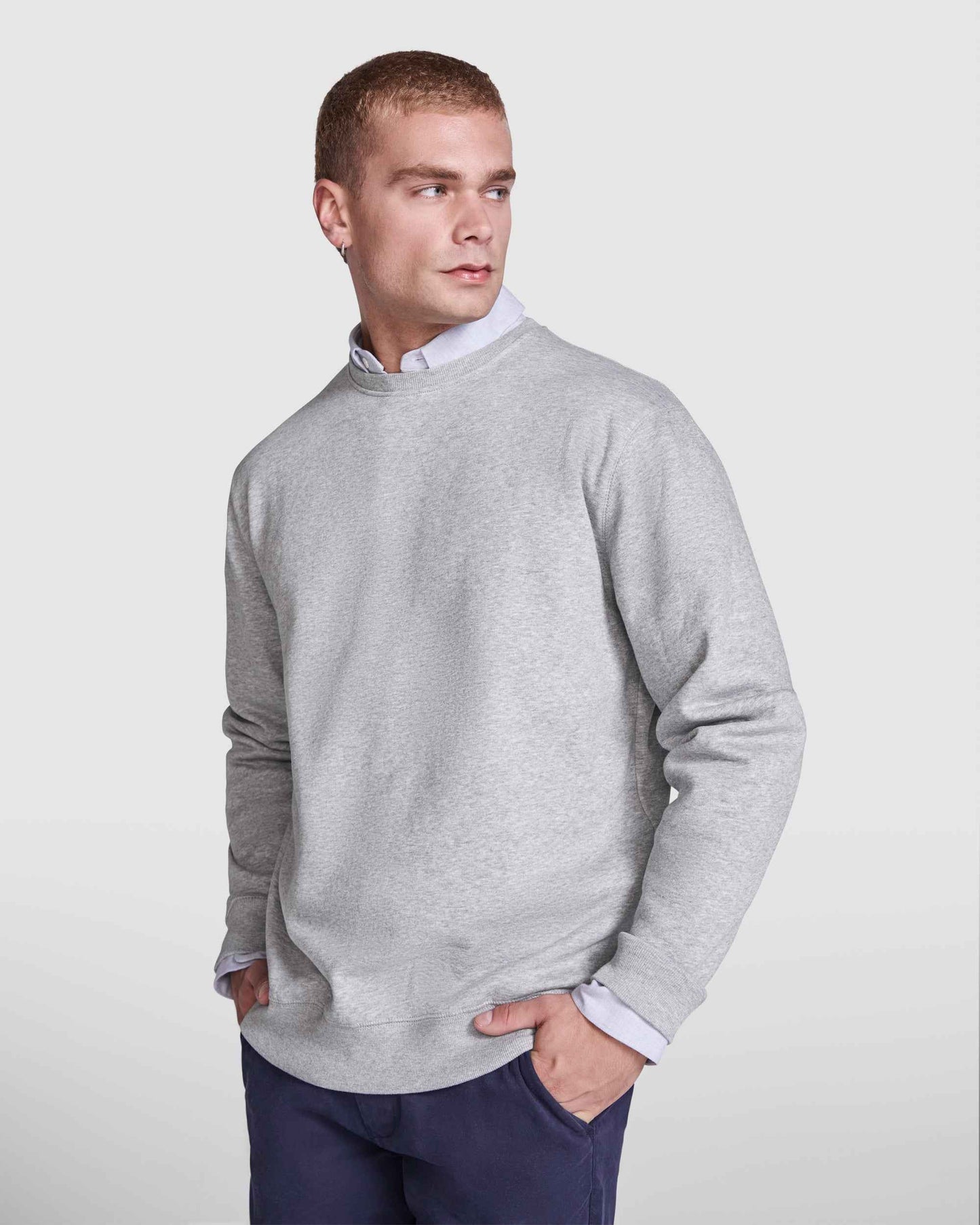 Sweat-shirt unisexe personnalisable 'Batian' ECO - Flock élite