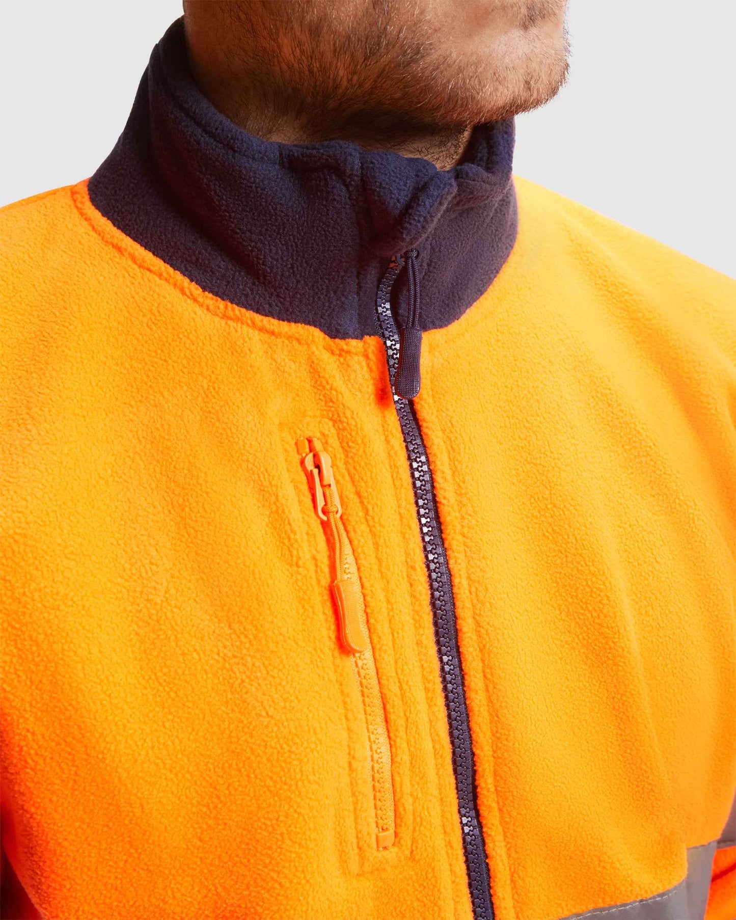 Veste polaire haute visibilité personnalisable 'Altair' - Flock élite