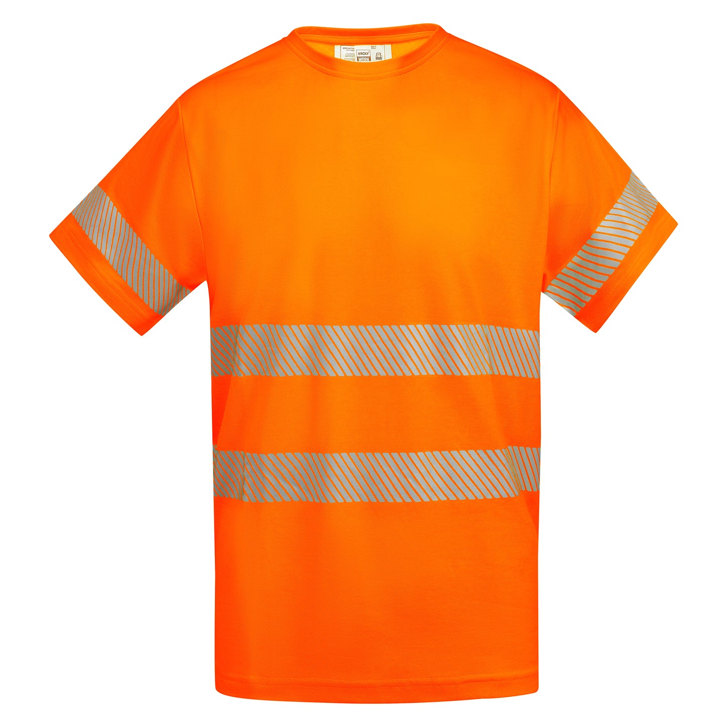 T-shirt technique haute visibilité personnalisable 'Tauri' 170 gr/m² - Flock élite