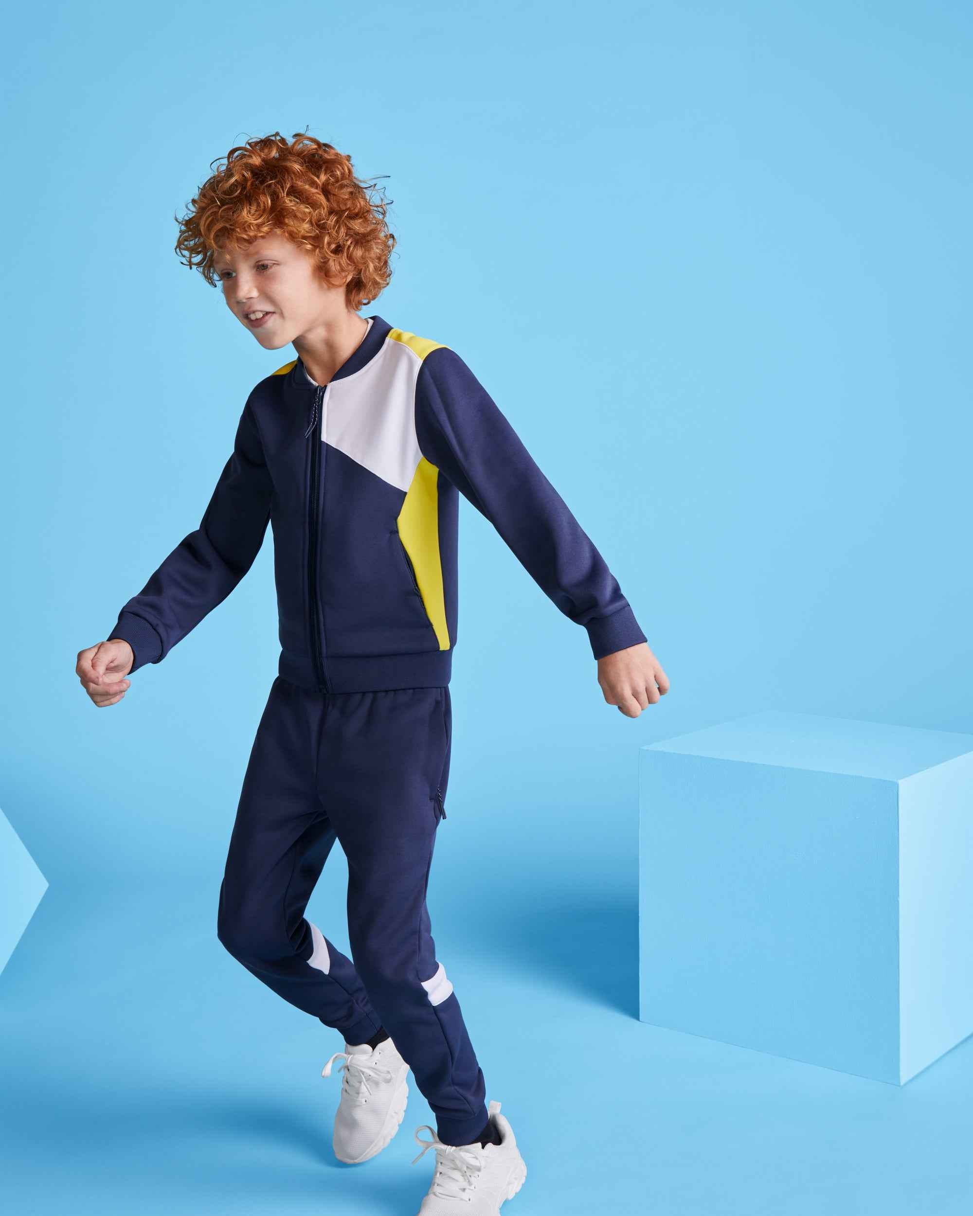 Veste de sport personnalisable enfant 'Leros' 240 gr/m²