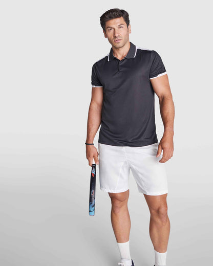 Polo technique  homme "Tamil" ECO 140 gr/m² - Flock élite