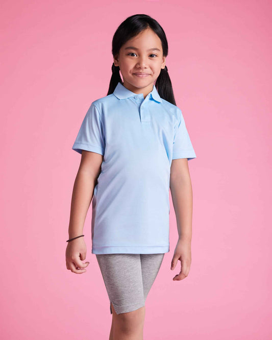 Polo technique enfant personnalisable 'Monzha' 150 gr/m²