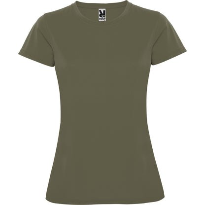 T-shirt sport femme personnalisable 'Montecarlo' 150 gr/m² - Flock élite