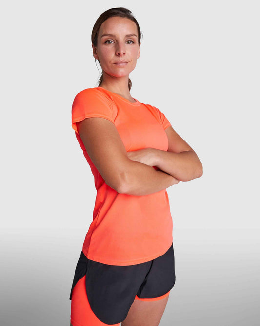 T-shirt sport femme personnalisable 'Montecarlo' 150 gr/m² - Flock élite
