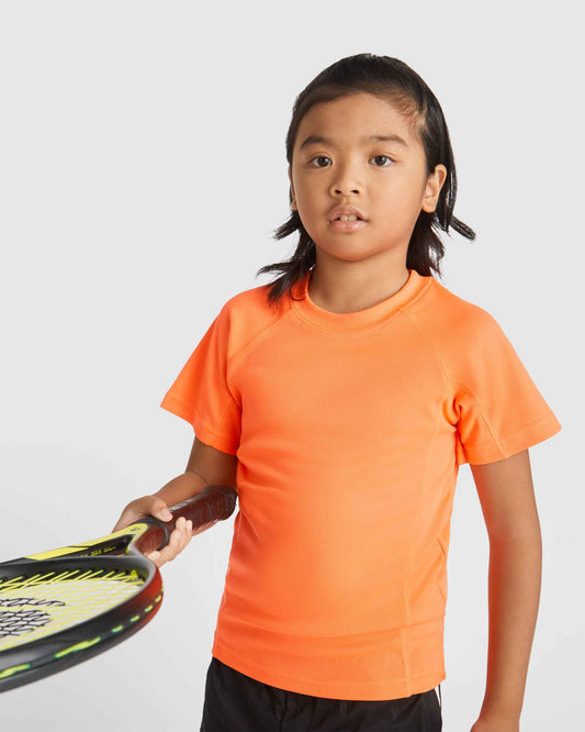 T-shirt sport enfant personnalisable 'Montecarlo'  150 gr/m² - Flock élite
