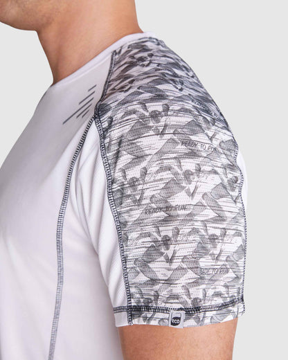 T-shirt sport homme personnalisable 'Sochi' ECO 130 gr/m² - Flock élite