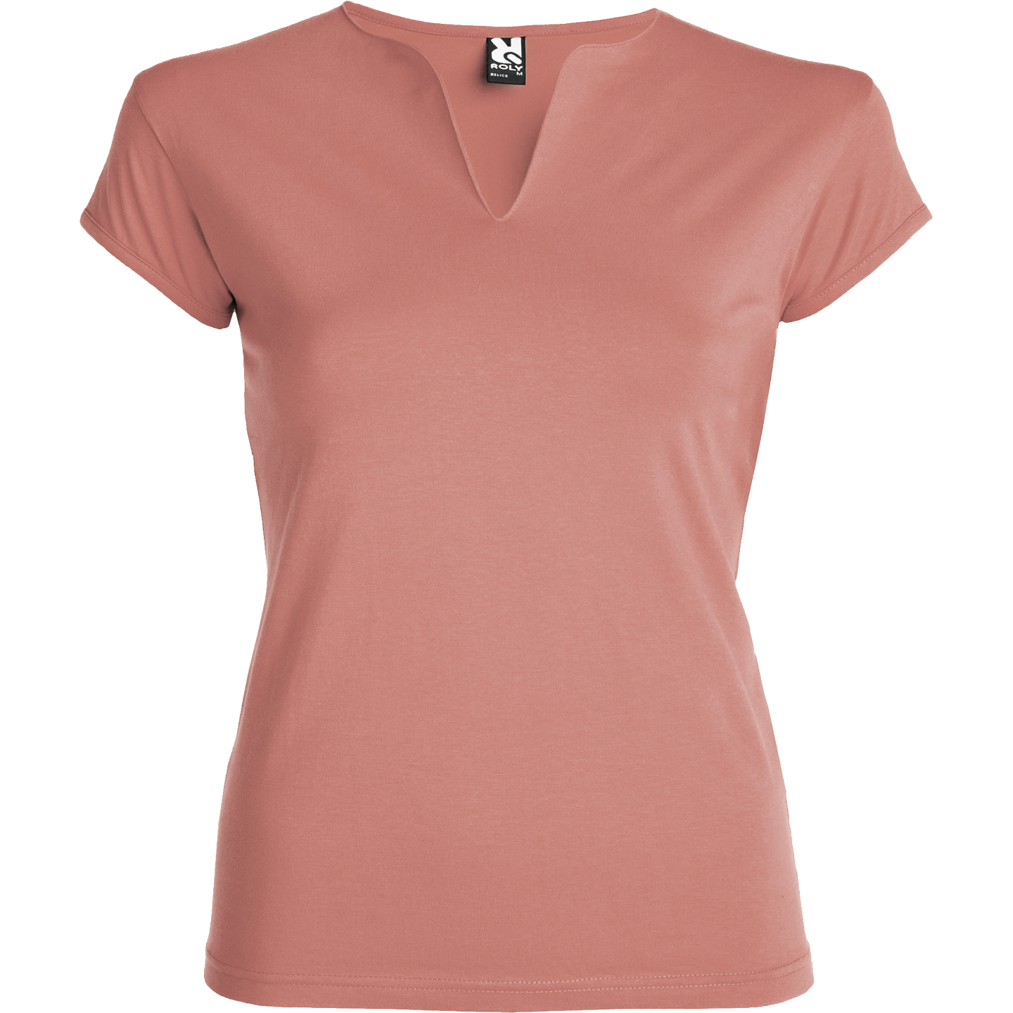 T-shirt femme col V personnalisable 'Belice' 200 gr/m² - Flock élite