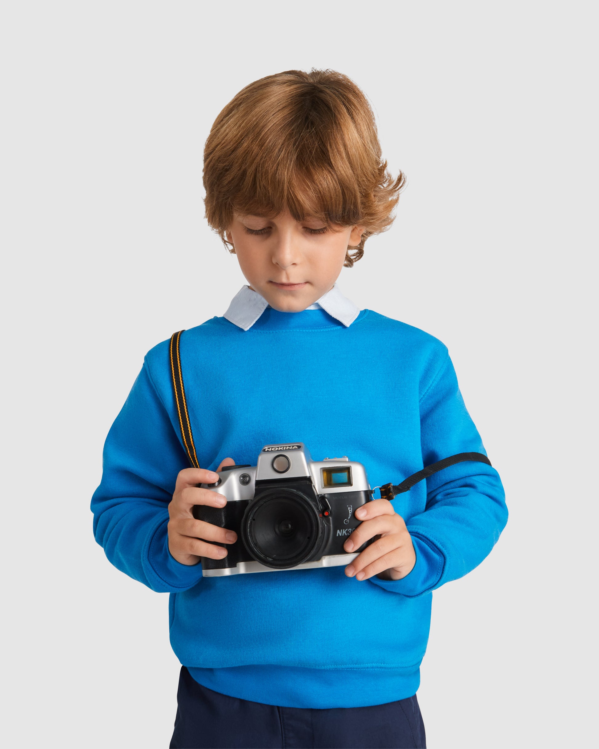Sweat-shirt unisexe enfant personnalisable 'Clasica' 280 gr/m² - Flock élite