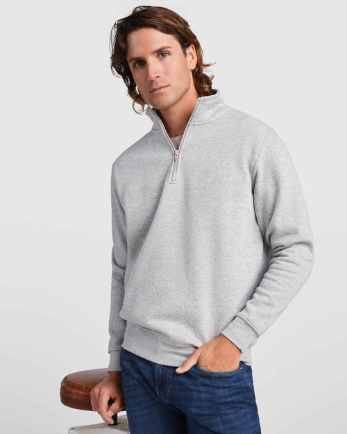 Sweat-shirt homme personnalisable 'Aneto' 280 gr/m² - Flock élite