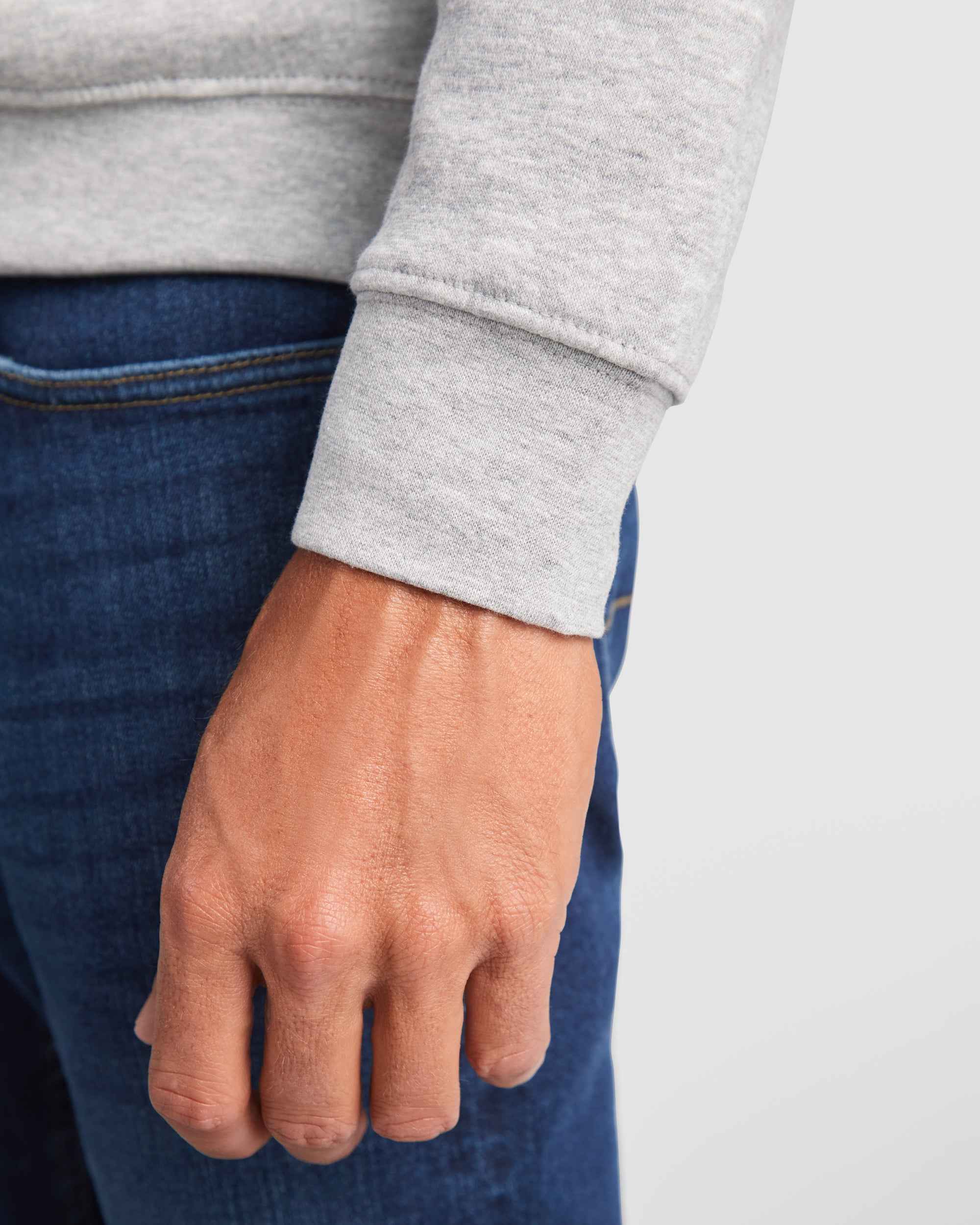 Sweat-shirt homme personnalisable 'Aneto' 280 gr/m² - Flock élite