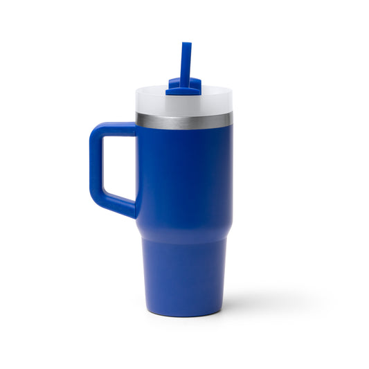 Tasse thermos personnalisable 'Gotex' bleu royal