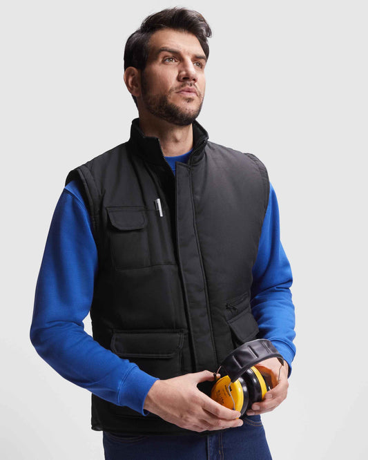 Gilet de travail multi-poches personnalisable 'Almanazor'