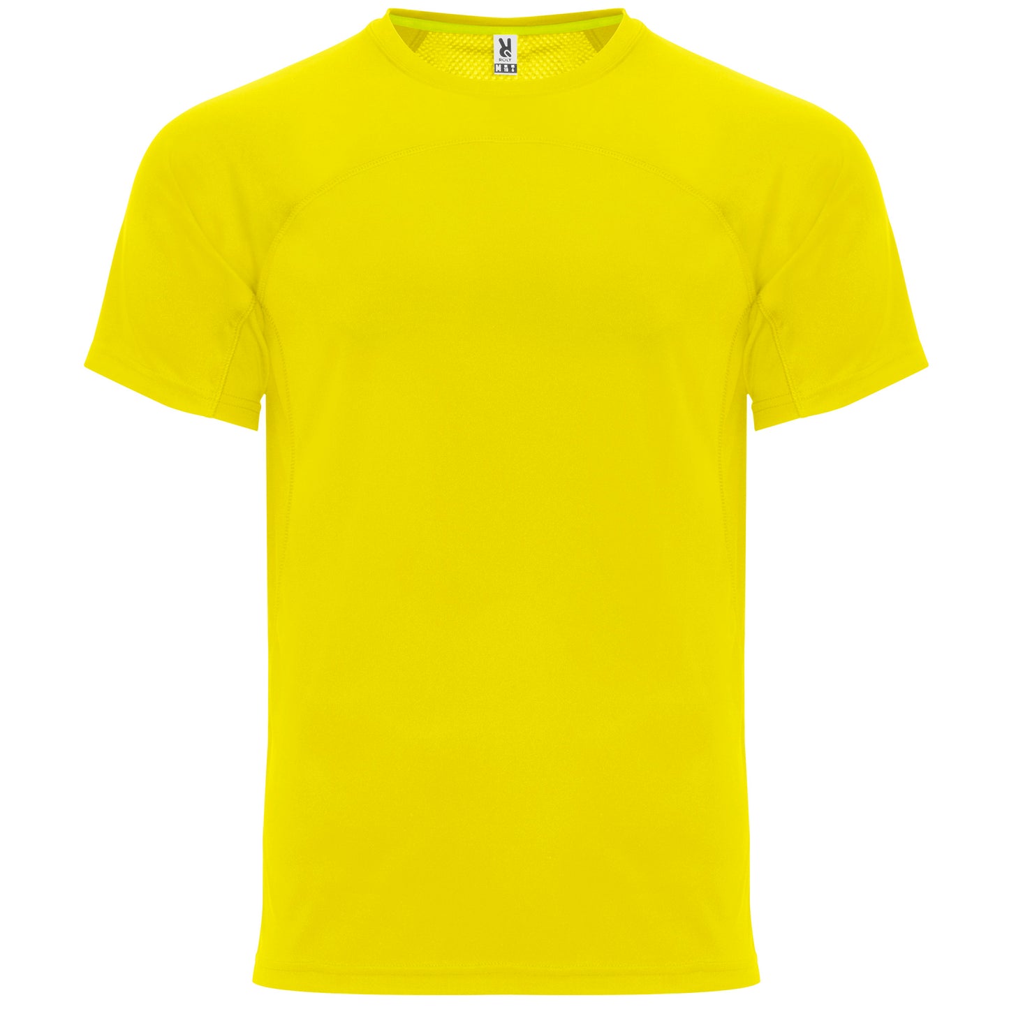 T-shirt sport unisexe personnalisable 'Monaco' 140 gr/m²