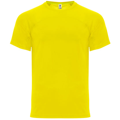 T-shirt sport unisexe personnalisable 'Monaco' 140 gr/m²