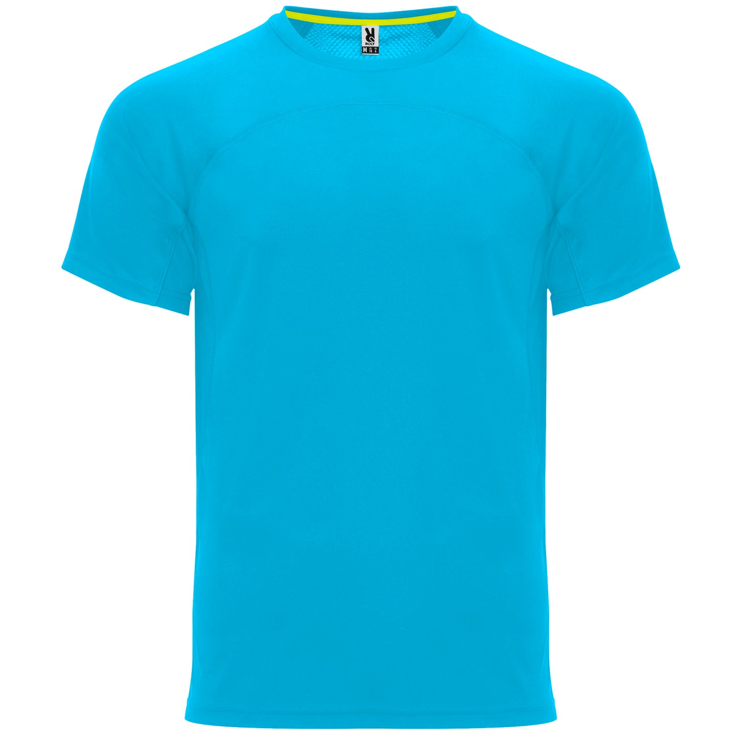 T-shirt sport unisexe personnalisable 'Monaco' 140 gr/m²