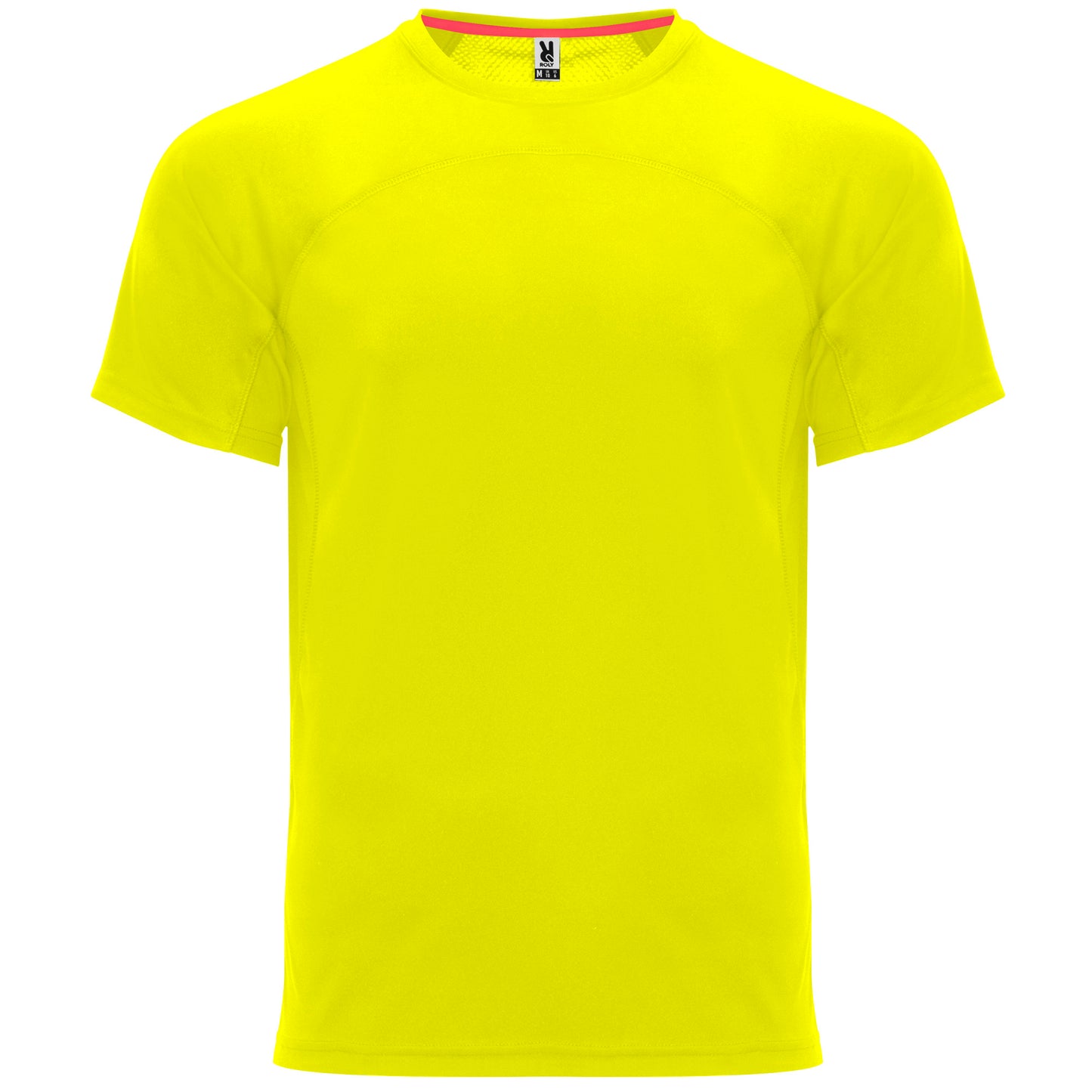 T-shirt sport unisexe personnalisable 'Monaco' 140 gr/m²