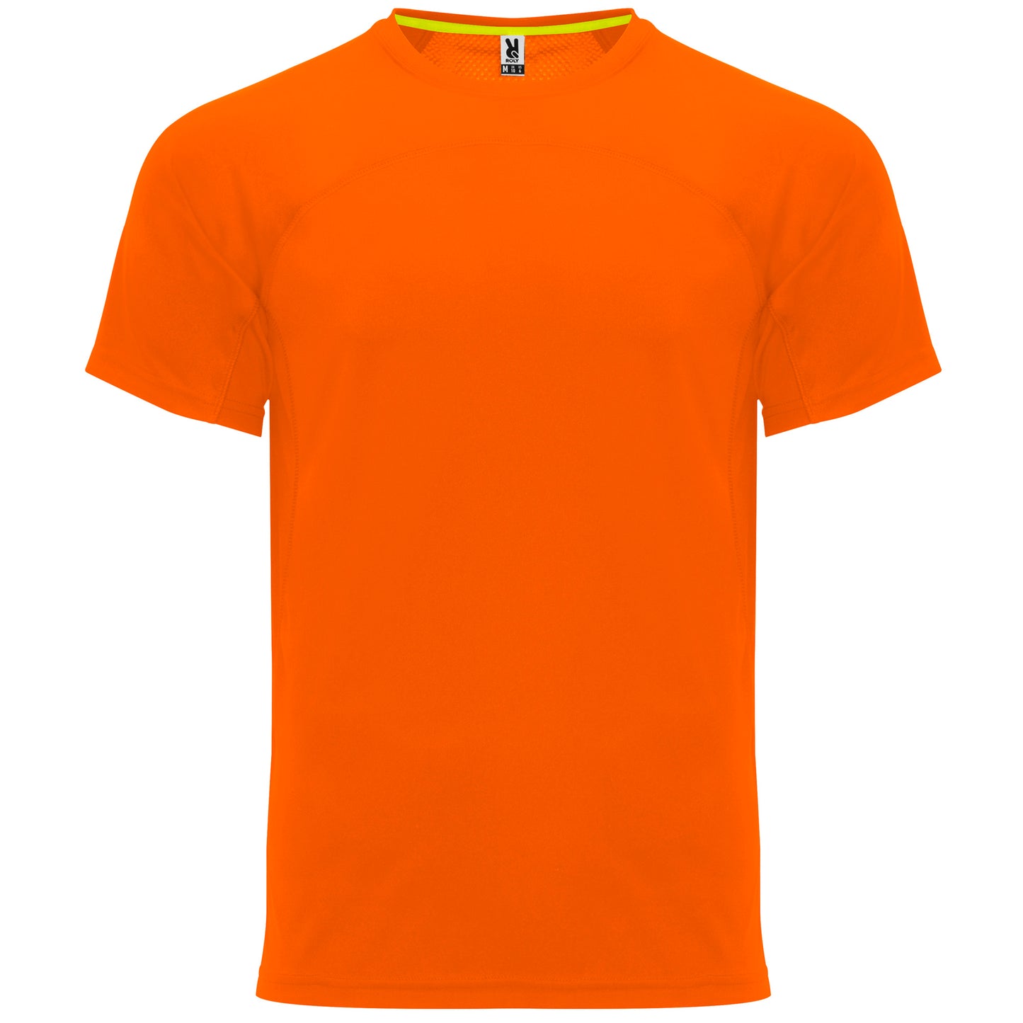 T-shirt sport unisexe personnalisable 'Monaco' 140 gr/m²