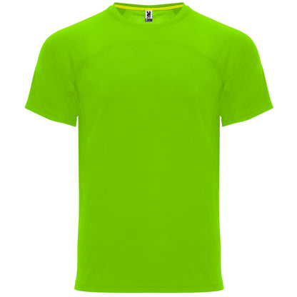 T-shirt sport unisexe personnalisable 'Monaco' 140 gr/m²