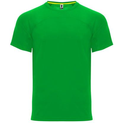 T-shirt sport unisexe personnalisable 'Monaco' 140 gr/m²
