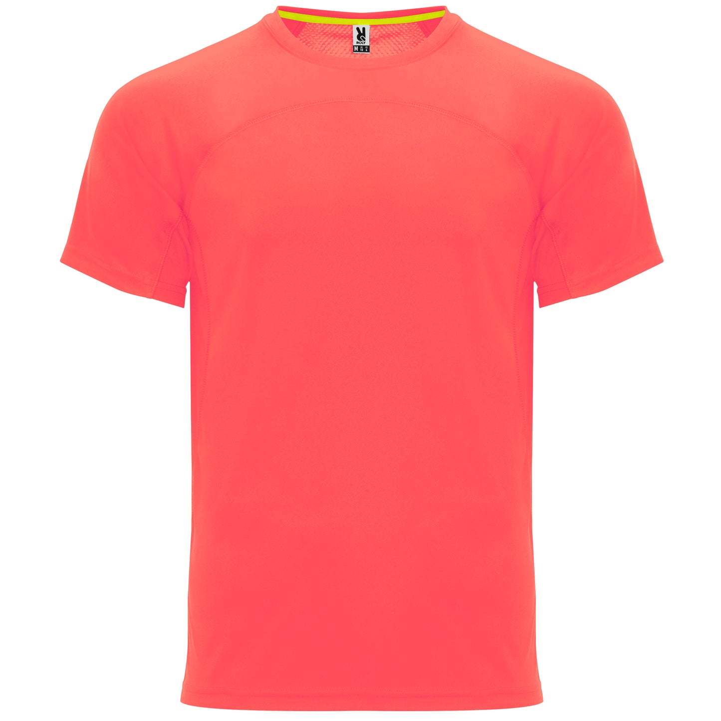 T-shirt sport unisexe personnalisable 'Monaco' 140 gr/m²