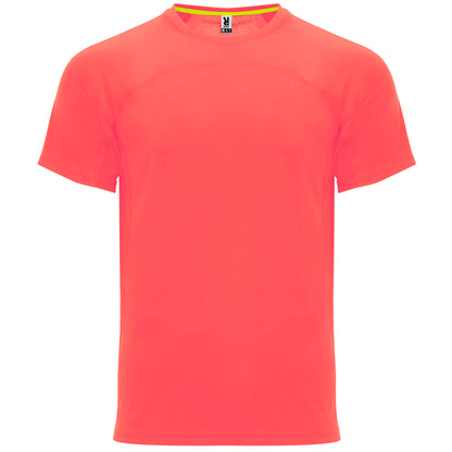 T-shirt sport unisexe personnalisable 'Monaco' 140 gr/m²