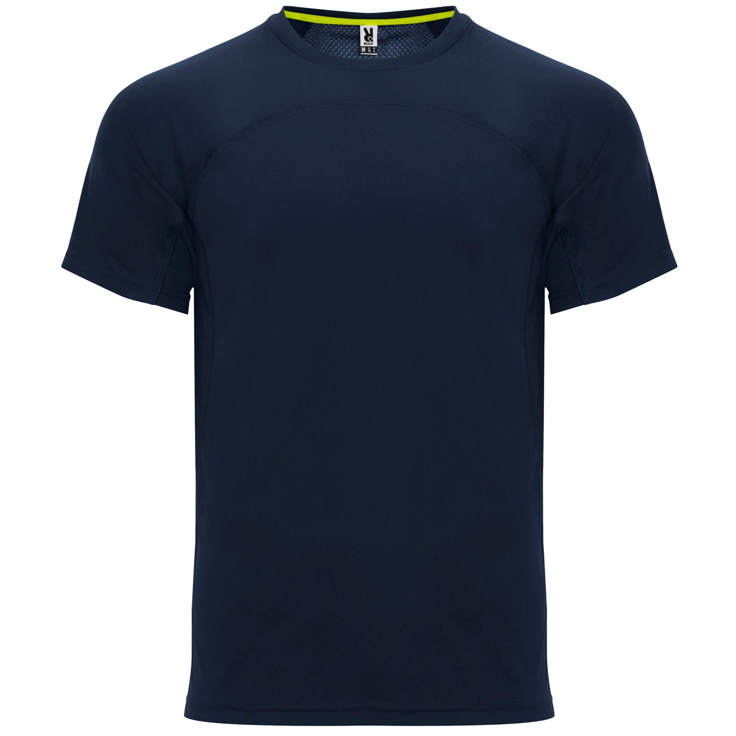 T-shirt sport unisexe personnalisable 'Monaco' 140 gr/m²