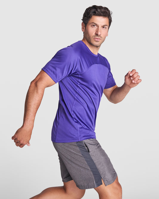 T-shirt sport unisexe personnalisable 'Monaco' 140 gr/m² - Flock élite