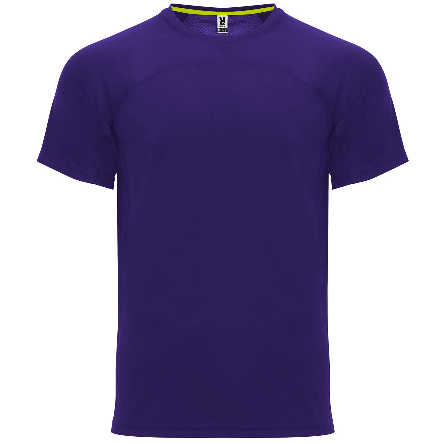 T-shirt sport unisexe personnalisable 'Monaco' 140 gr/m²