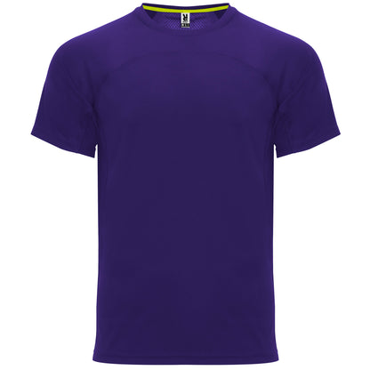 T-shirt sport unisexe personnalisable 'Monaco' 140 gr/m²
