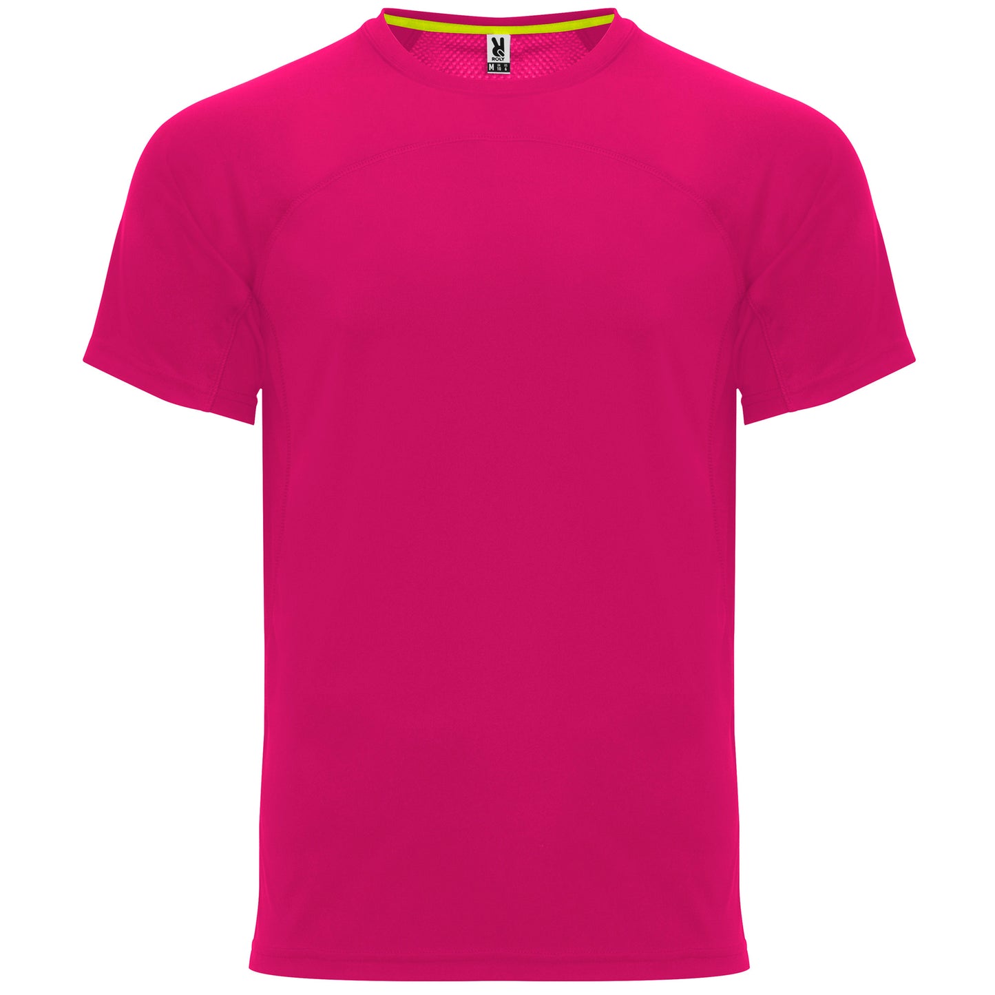 T-shirt sport unisexe personnalisable 'Monaco' 140 gr/m²