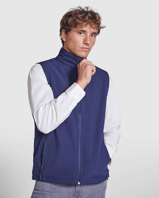 Gilet Softshell homme personnalisable 'Quebec' - Flock élite