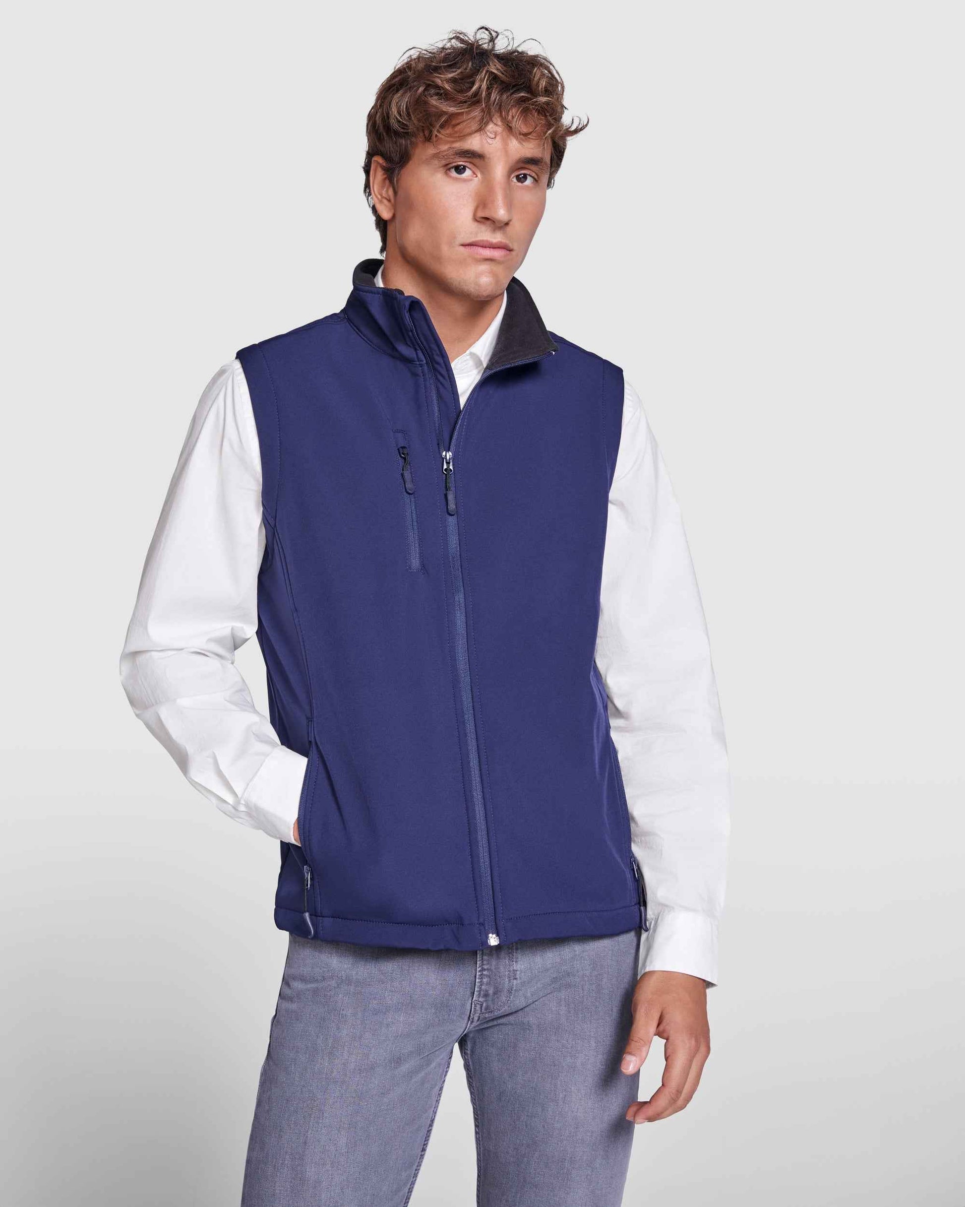 Gilet Softshell homme personnalisable 'Quebec' - Flock élite