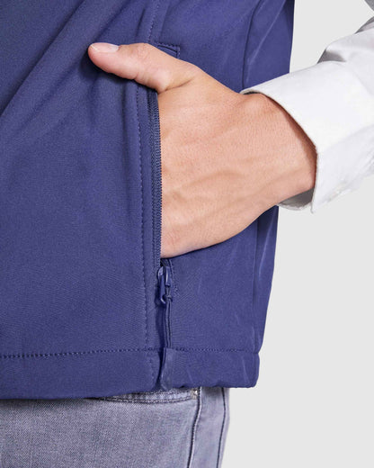 Gilet Softshell homme personnalisable 'Quebec' - Flock élite