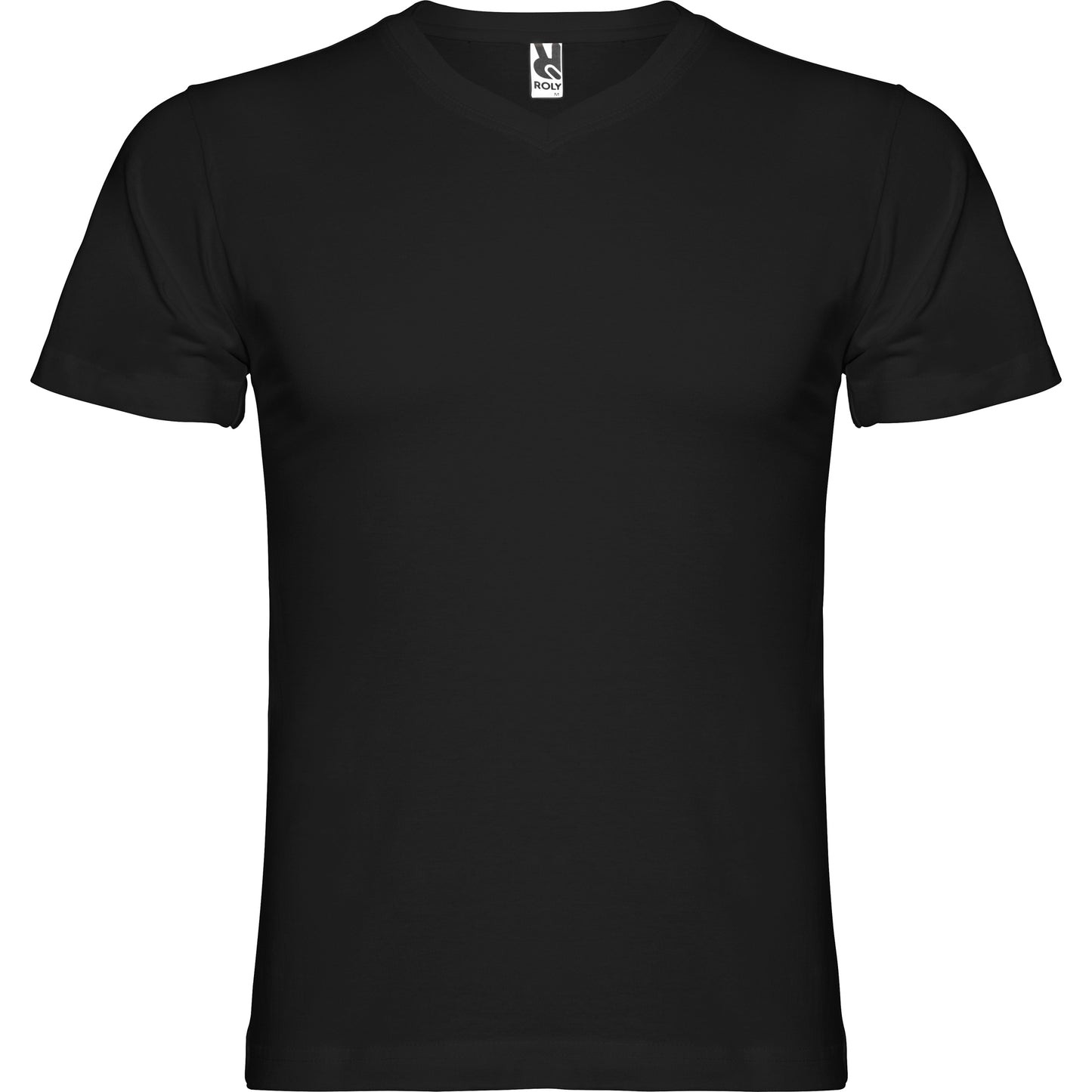 T-shirt homme col V personnalisable 'Samoyedo' 155 gr/m²