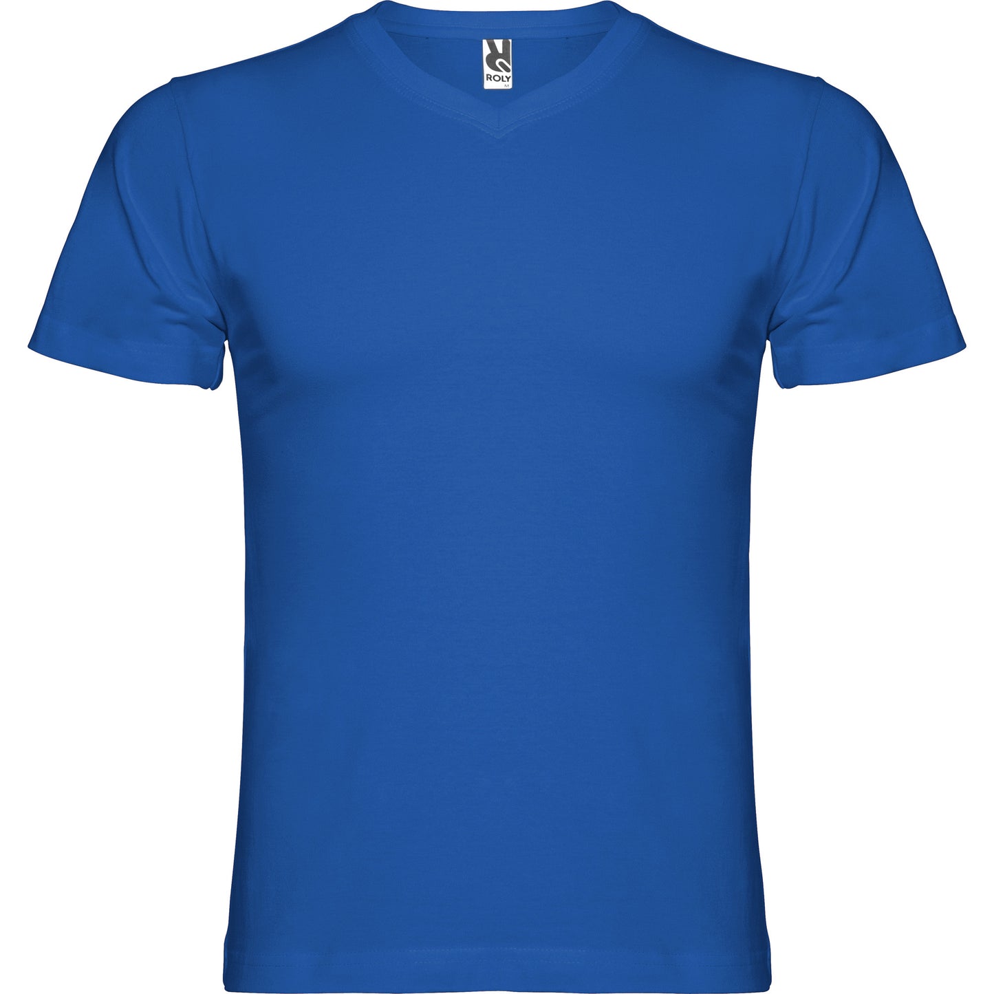 T-shirt homme col V personnalisable 'Samoyedo' 155 gr/m²