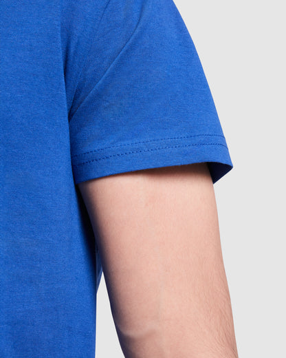 T-shirt homme col V personnalisable 'Samoyedo' 155 gr/m² - Flock élite