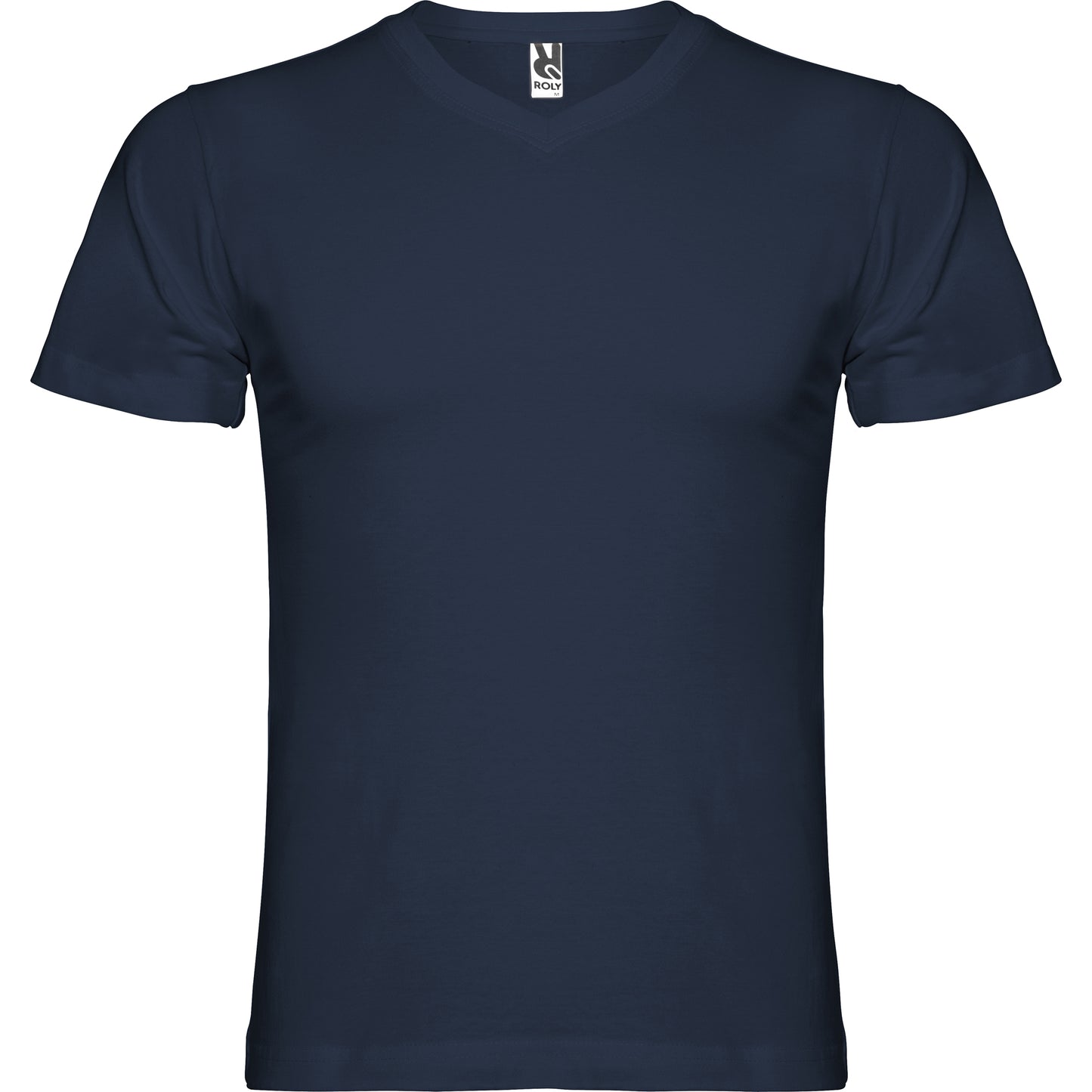 T-shirt homme col V personnalisable 'Samoyedo' 155 gr/m²