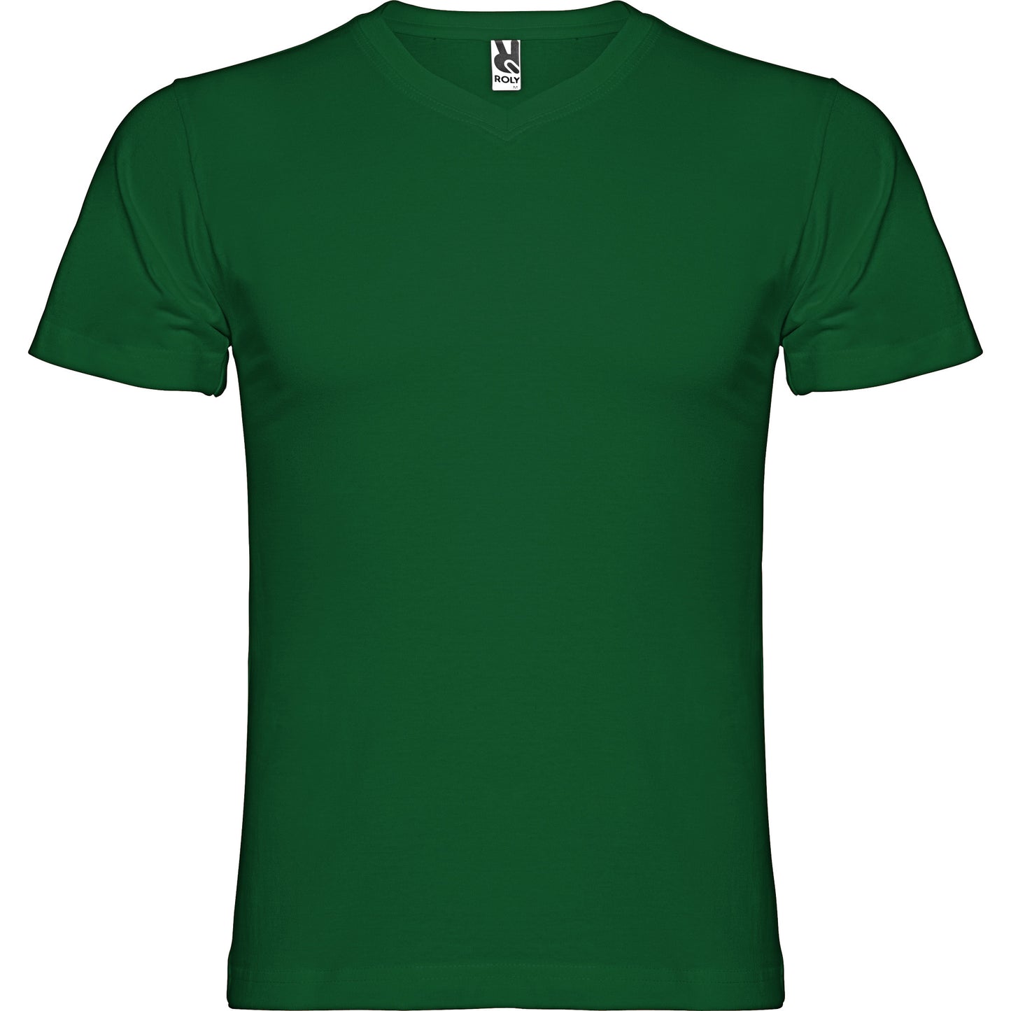 T-shirt homme col V personnalisable 'Samoyedo' 155 gr/m²