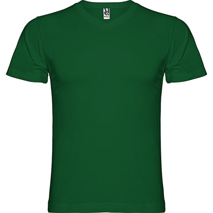 T-shirt homme col V personnalisable 'Samoyedo' 155 gr/m²