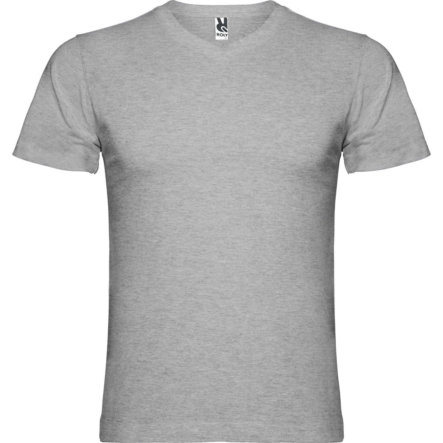 T-shirt homme col V personnalisable 'Samoyedo' 155 gr/m²