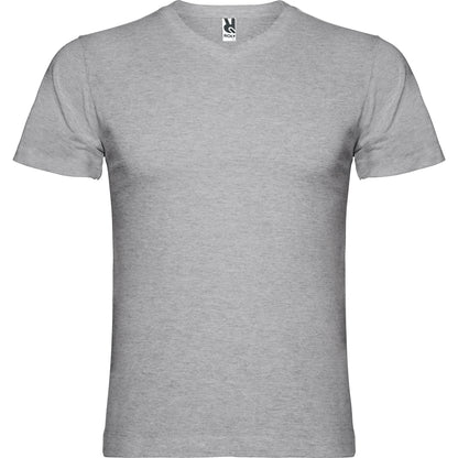T-shirt homme col V personnalisable 'Samoyedo' 155 gr/m²