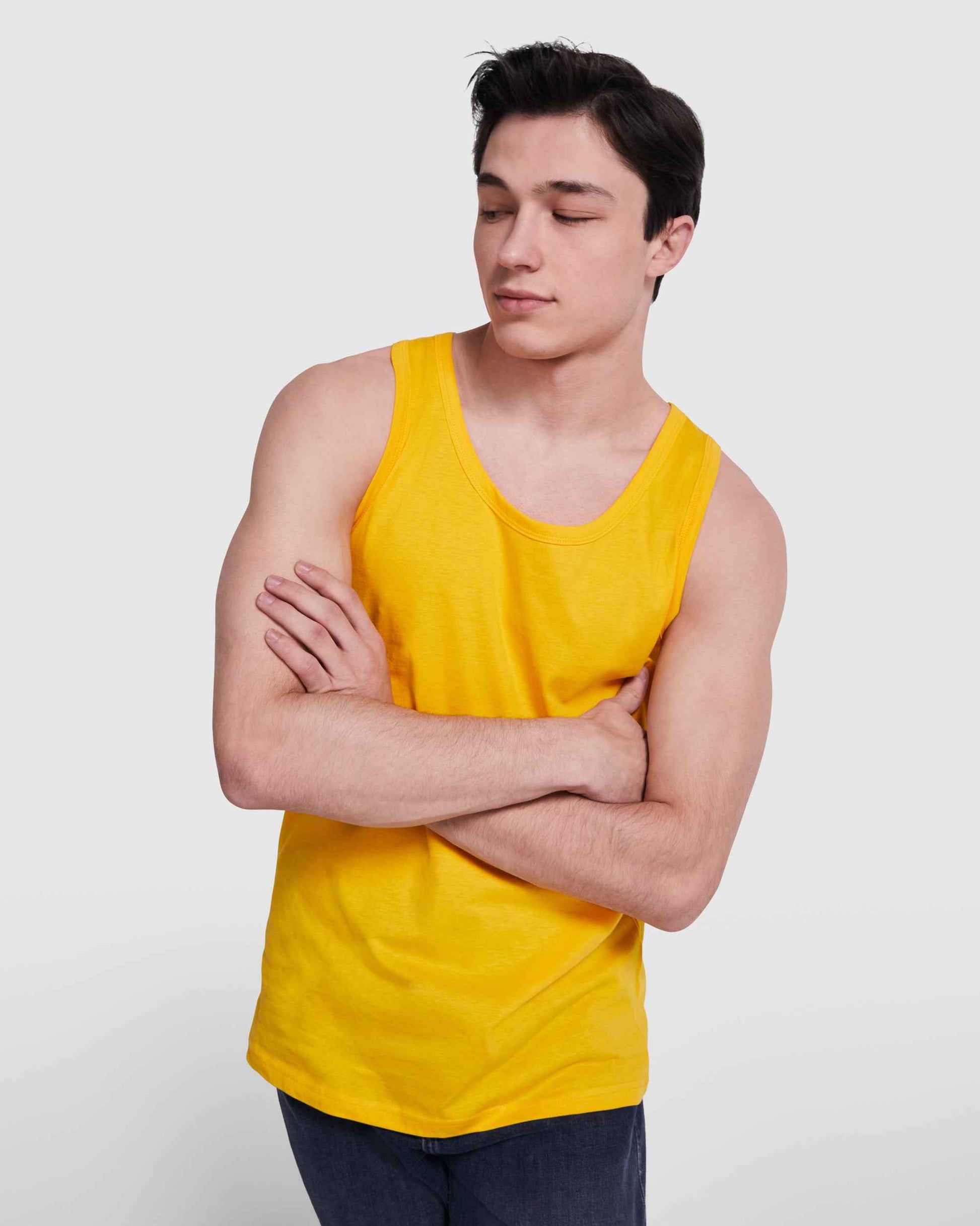 Débardeur homme personnalisable 'Texas' 155 gr/m² - Flock élite