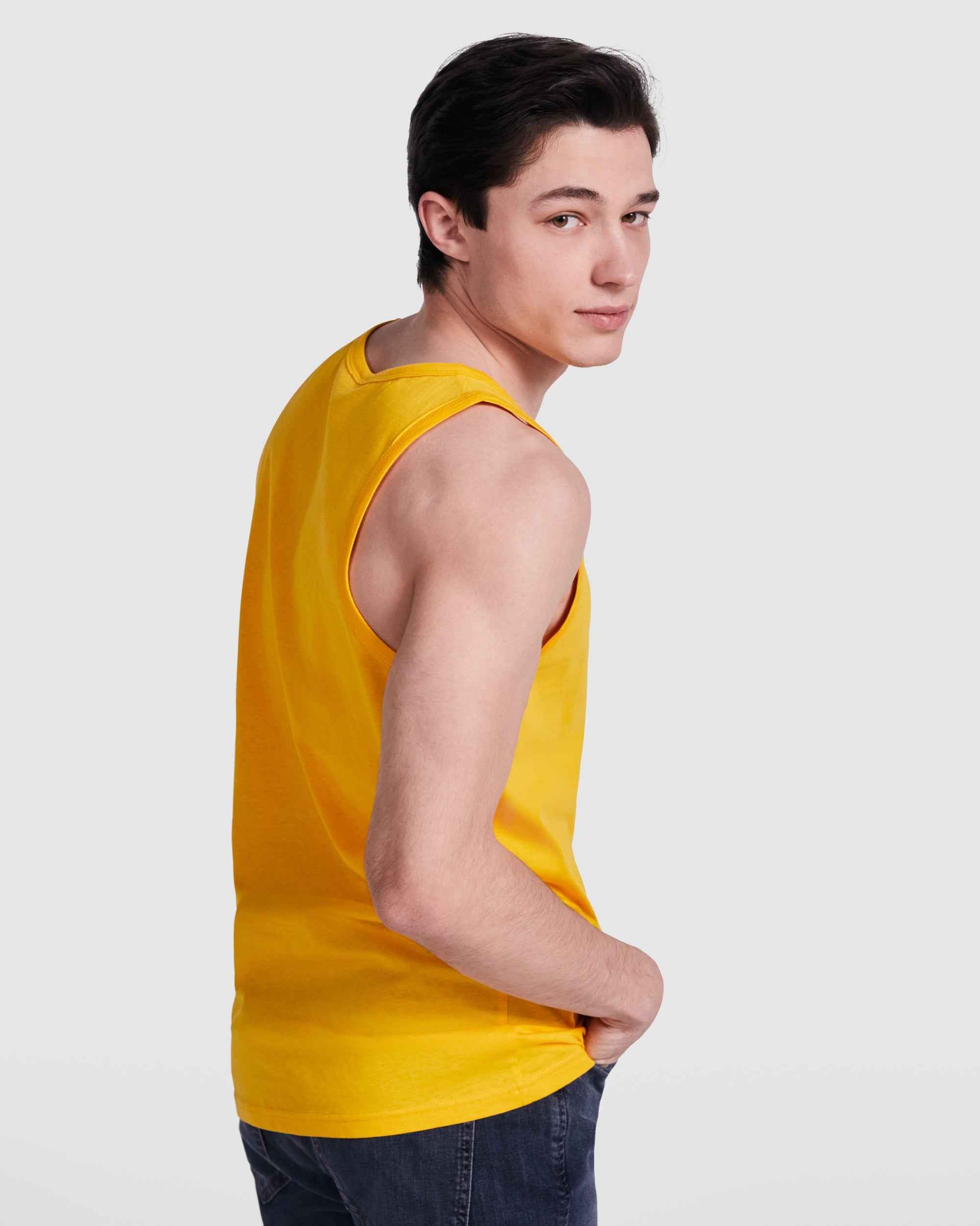 Débardeur homme personnalisable 'Texas' 155 gr/m² - Flock élite