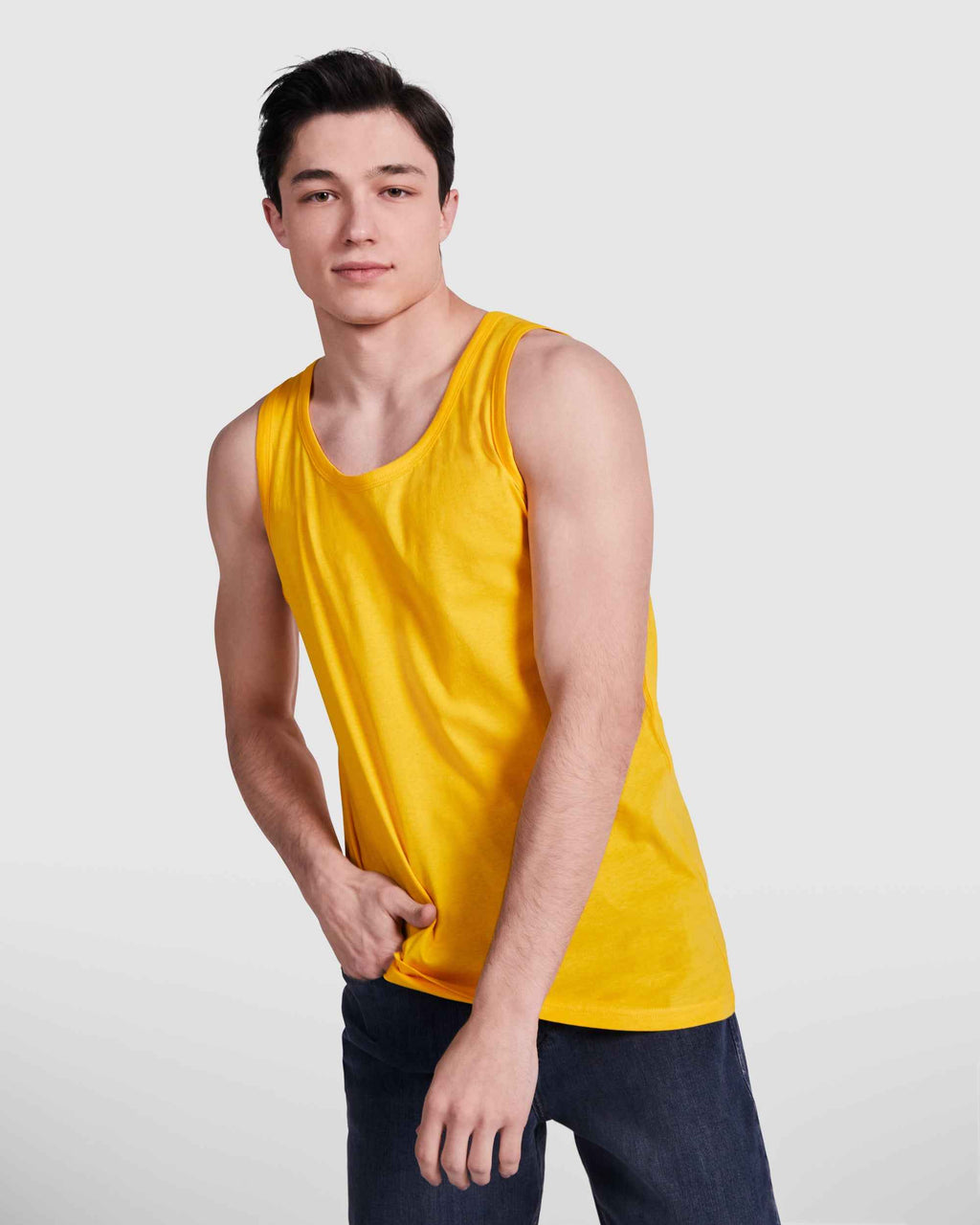 Débardeur homme personnalisable 'Texas' 155 gr/m² - Flock élite