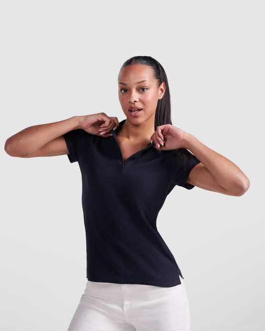 Polo femme personnalisable 'Prince' ECO 210 gr/m² - Flock élite