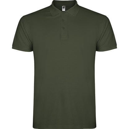 Polo homme personnalisable 'Star' 200 gr/m² - Flock élite