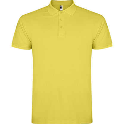 Polo homme personnalisable 'Star' 200 gr/m² - Flock élite