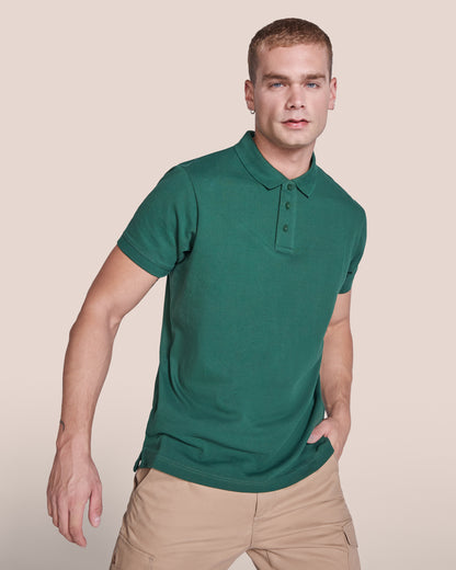 Polo homme personnalisable 'Imperium' 220 gr/m² - Flock élite
